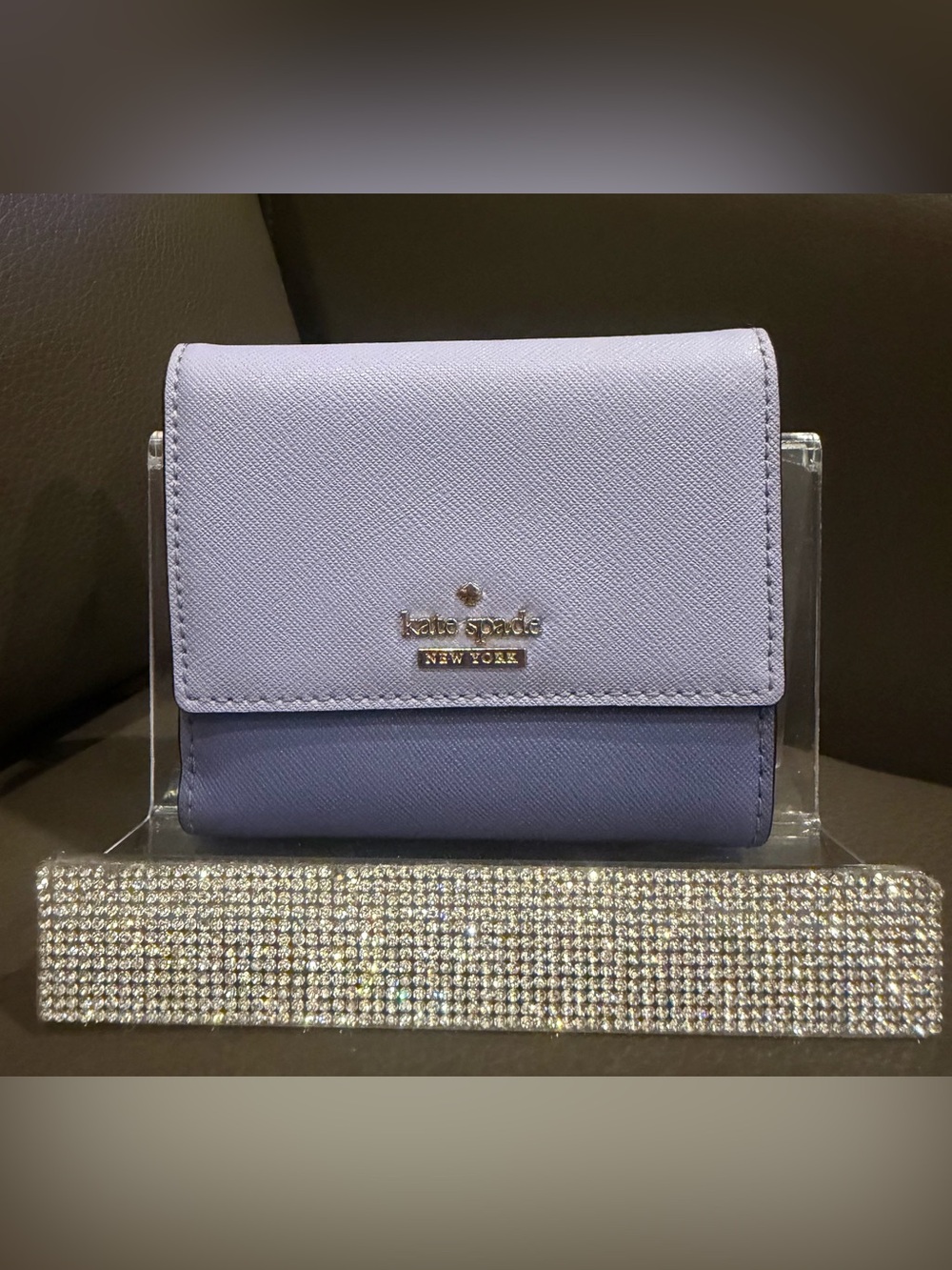 Kate Spade NY  Periwinkle & Lavender Trifold Wallet